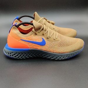 nike epic react golden beige